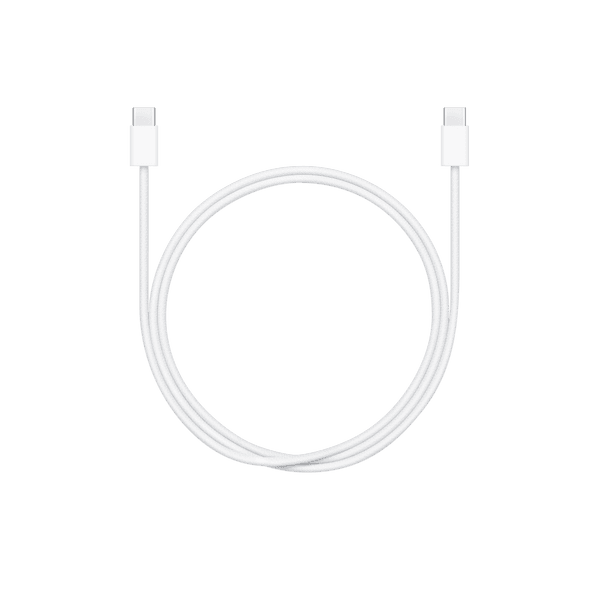 Câble USB-C vers USB-C tissé Apple, visuel officiel