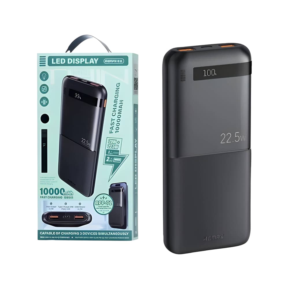 Batterie externe REMAX Piloteer 10 000 mAh charge rapide