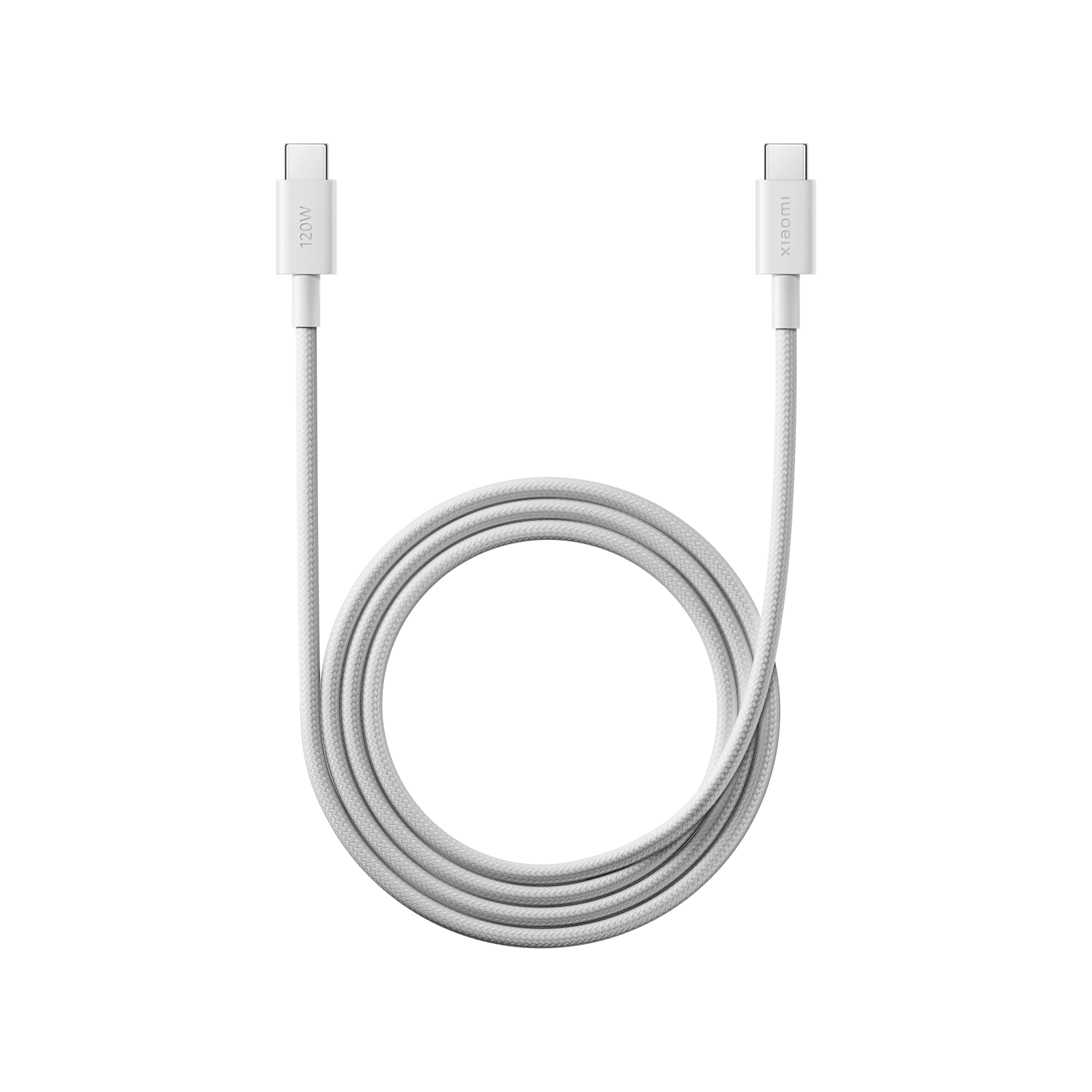 Câble Xiaomi USB-C vers USB-C tressé 6 A, visuel officiel
