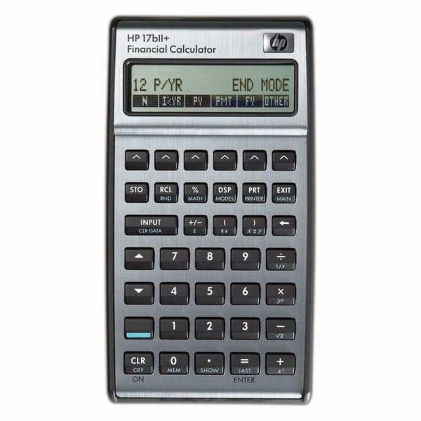 Calculatrice financière HP 17bII+