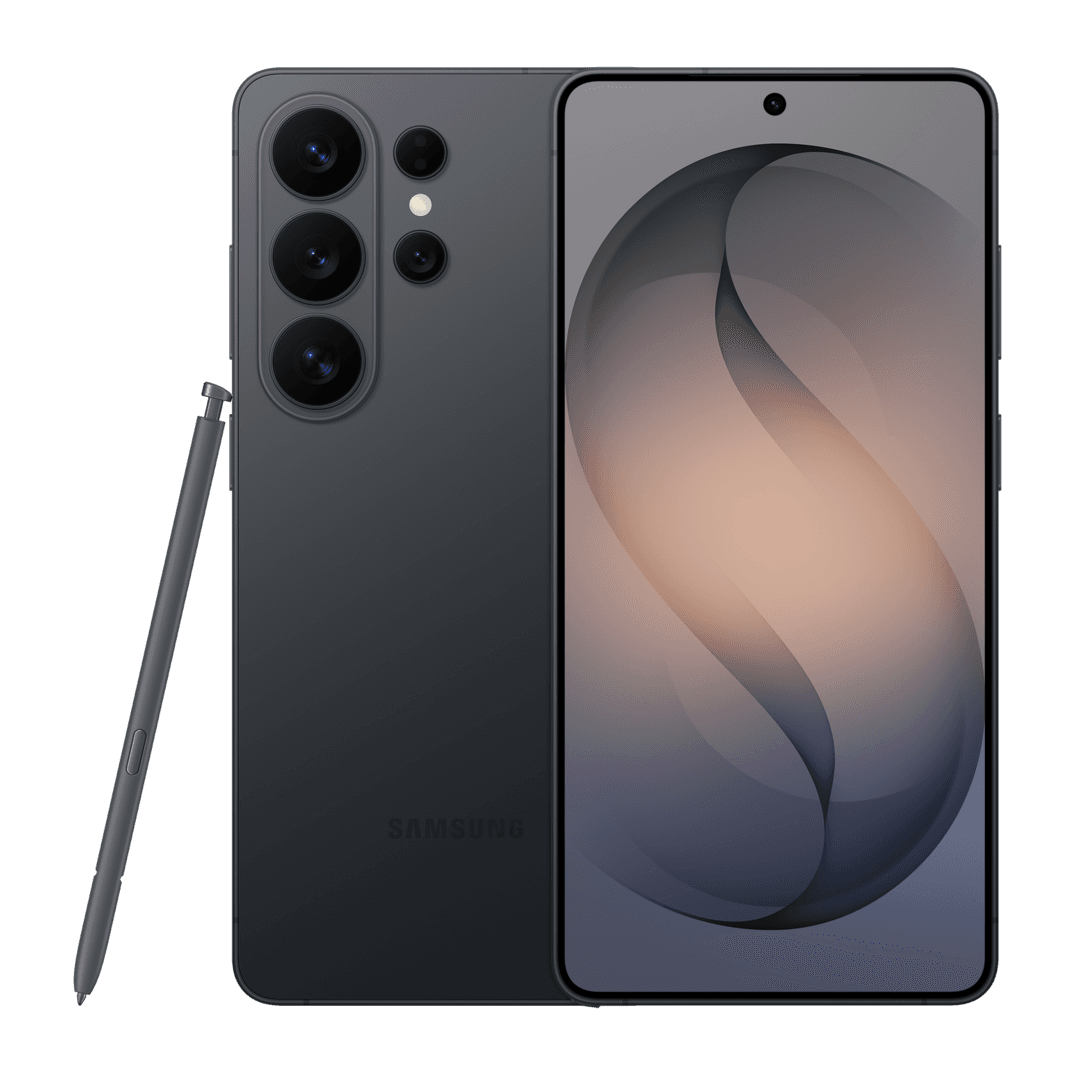 Galaxy S26 Ultra noir avec S Pen, visuel officiel Samsung