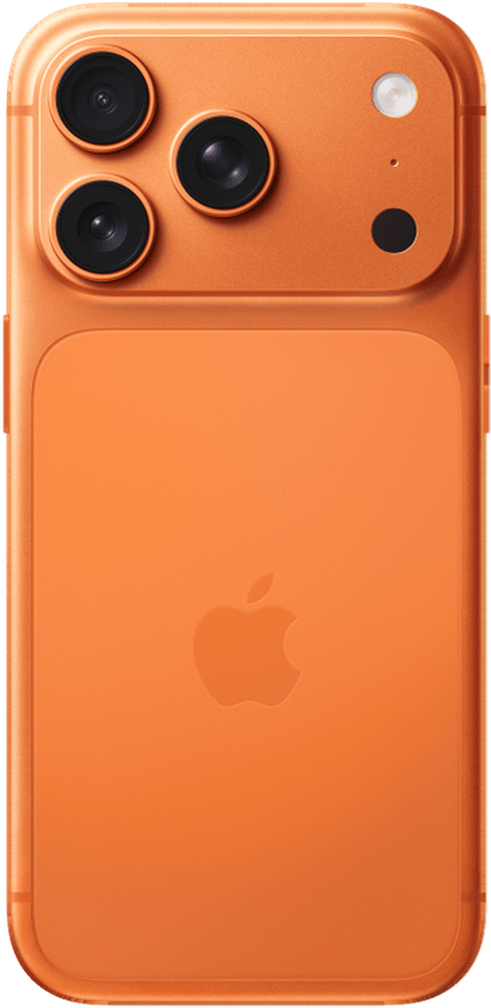 iPhone 17 Pro Max orange cosmique