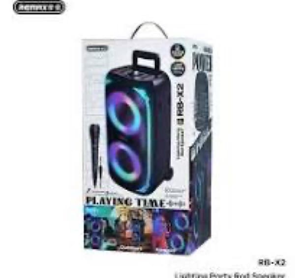 REMAX RB-MB08 Lighting Party sans fil Portable Enceinte 60W noir