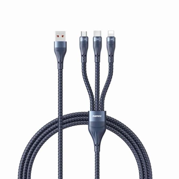 REMAX Whirly Series 5A 3-in-1 charge rapide Câble RC-199th