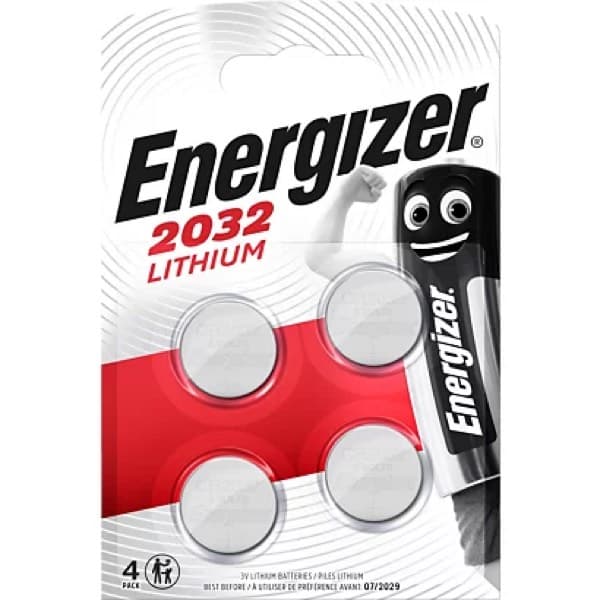 Energizer CR2032 Lithium Coin Battery (2-Pack)