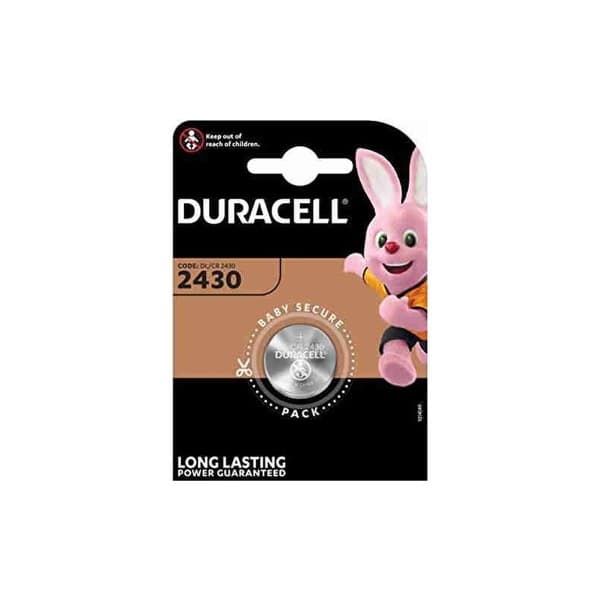 Duracell CR2430 Lithium Button Cell Battery (1 Pack / 1 pc)