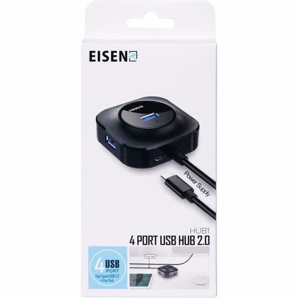 Eisenz 4-Port USB Hub (HUB1)