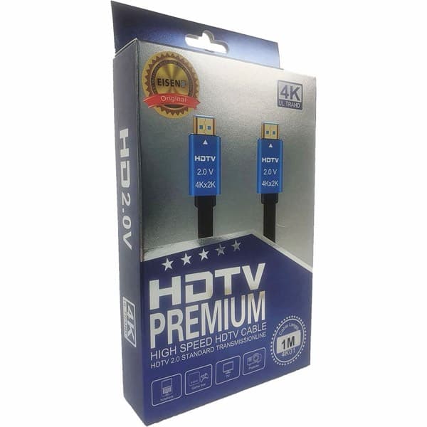 Eisenz HDMI Câble 1M HDTV 2.0 4K (4K01)