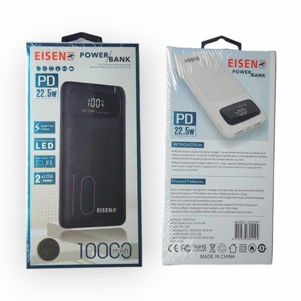 Eisenz Magnetic Batterie externe 10000mAh 22.5W (EZ2257)