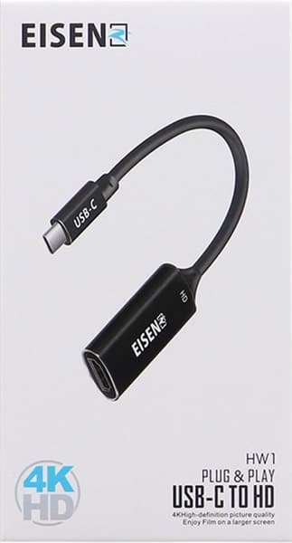 Eisenz USB-C to HDMI 4K Adaptateur (HW1)