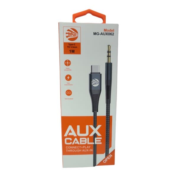 MG USB-C to AUX Câble (MGAUX066)