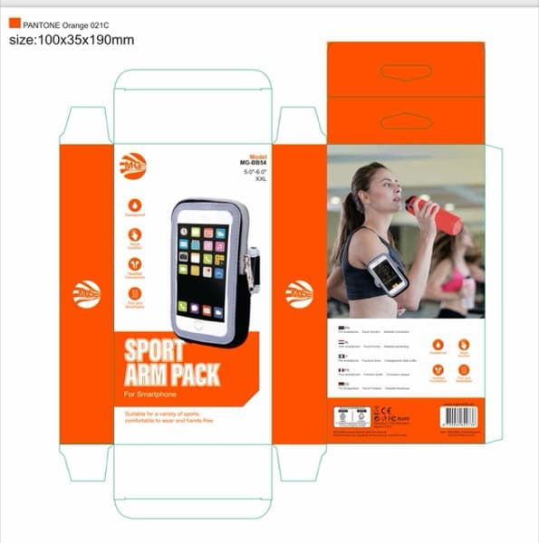 MG Sports Arm Pack MGBB54