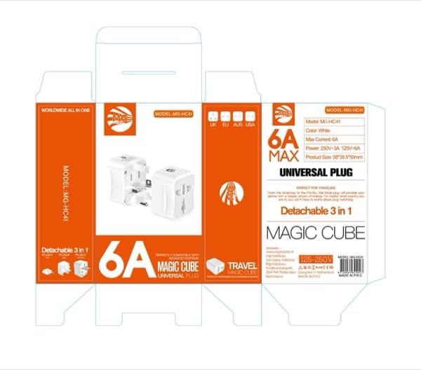 MG 6A Magic Cube Universal Chargeur MGHC41