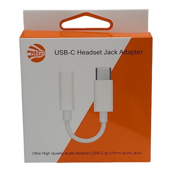 MG USB-C to 3.5mm Jack Adaptateur