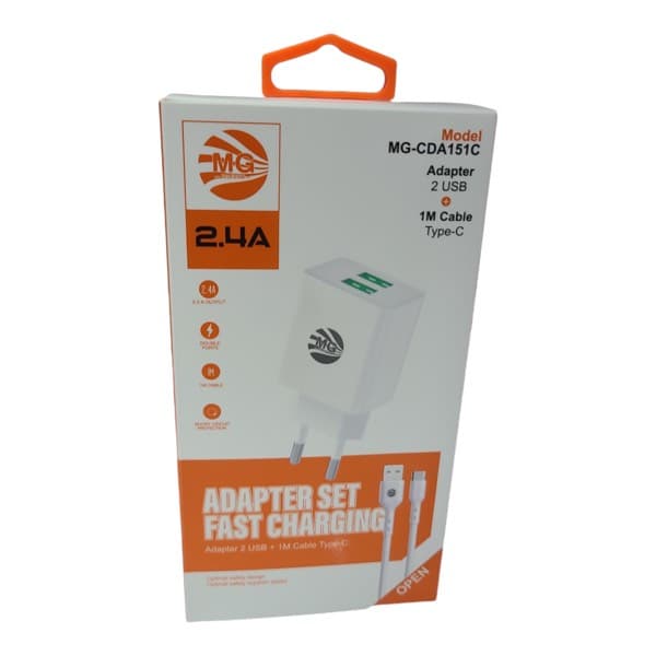MG USB to Type-C Chargeur Câble (MG CDA151C)