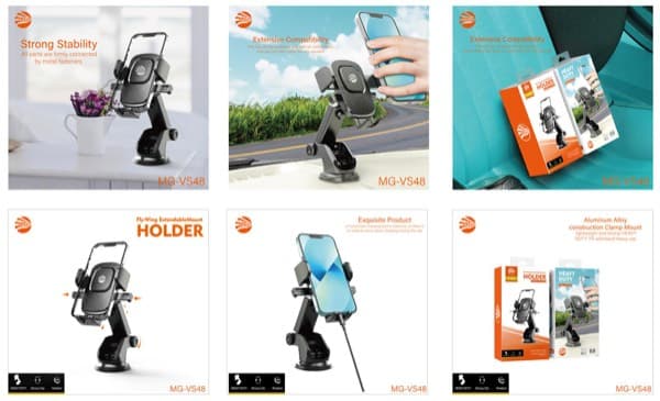 MG Fly Wing Phone Support (MG VS48)