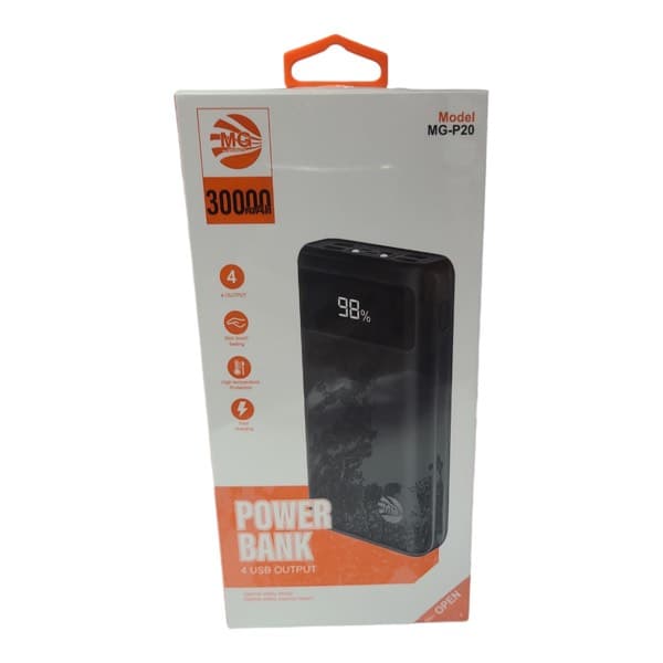 MG 30000mAh Batterie externe 4 USB Output (MGP20)