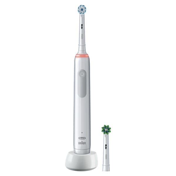 Oral-B Pro 3 3000 Electric Toothbrush CrossAction blanc