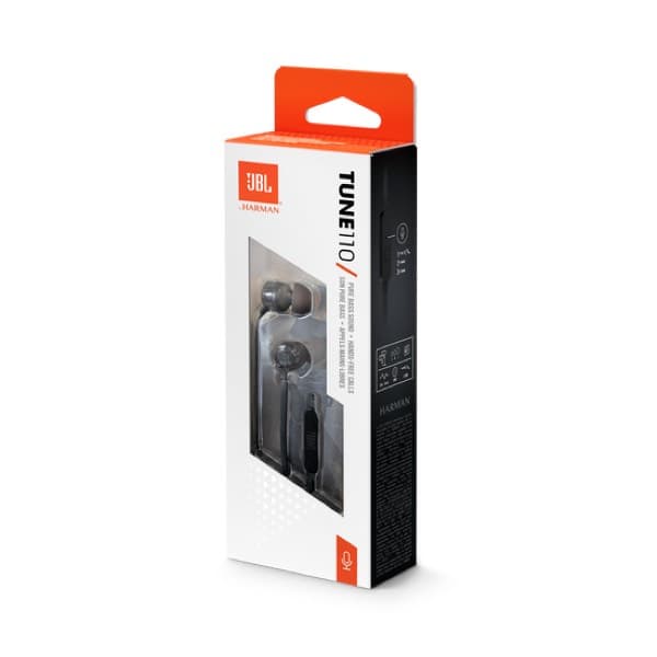 JBL Tune T110 Wired Écouteurs noir