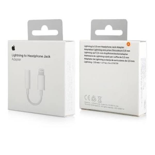Apple Lightning to 3.5mm Casque Jack Adaptateur (A1749 / MMX62ZM/A)