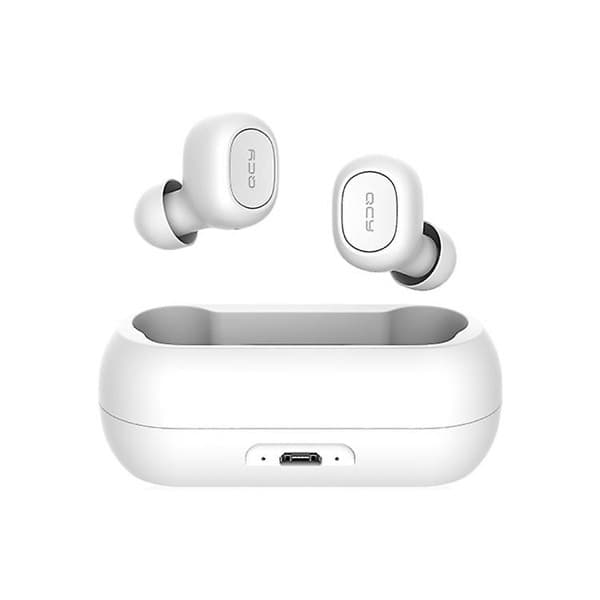 QCY T1C sans fil Bluetooth Écouteurs blanc