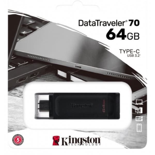 Kingston DataTraveler 70 USB-C 3.2 64GB (DT70/64GB)