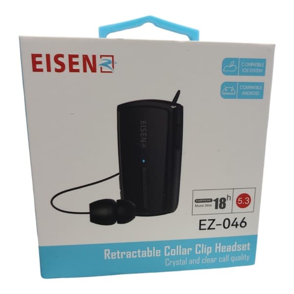 Eisenz Retractable Collar Clip Casque EZ-046