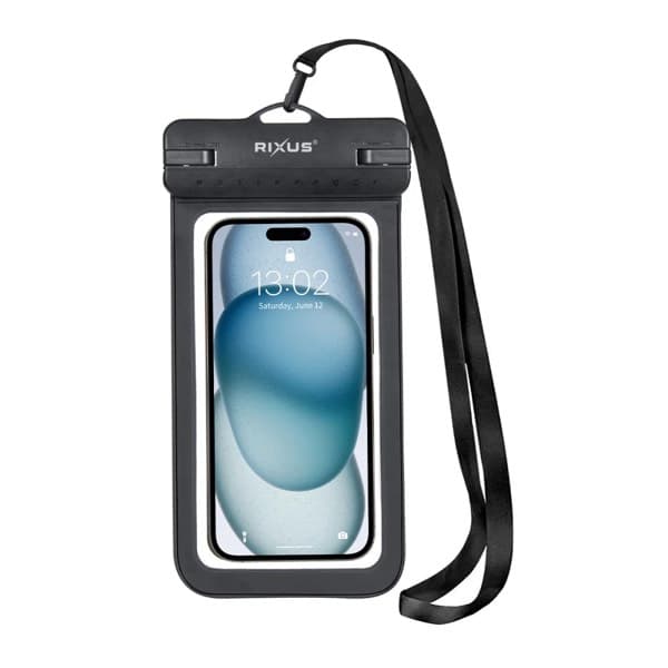 Rixus Splash Waterproof Phone Bag noir RXBG15