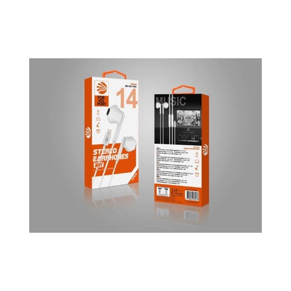 MG 3.5mm Jack Écouteurs MG-DS300 blanc/noir