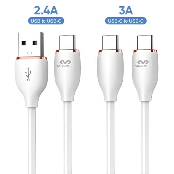 Miccell USB-A to USB-C 6A charge rapide Câble 1.5m VQ-D09