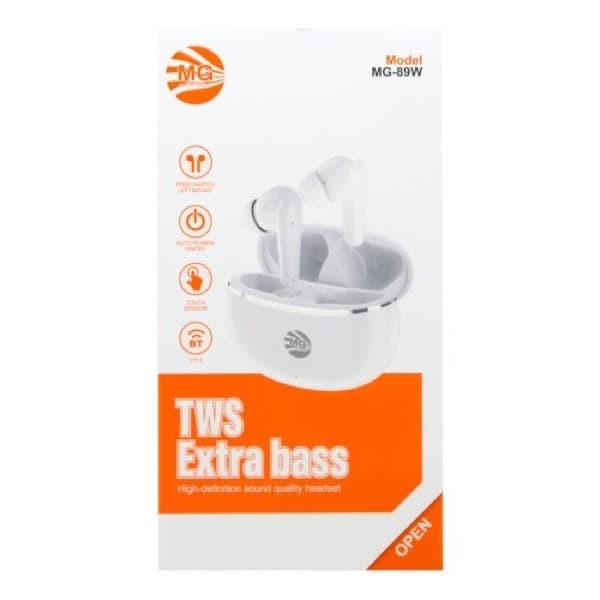 MG 89W TWS Extra Bass Bluetooth Écouteurs