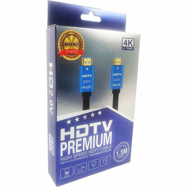 Eisenz HDMI 2.0 HDTV Câble 1.5m 4K01