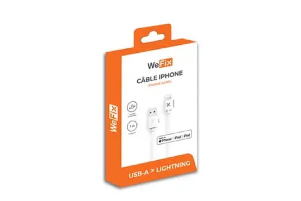 We Fix USB to Lightning Câble 2m