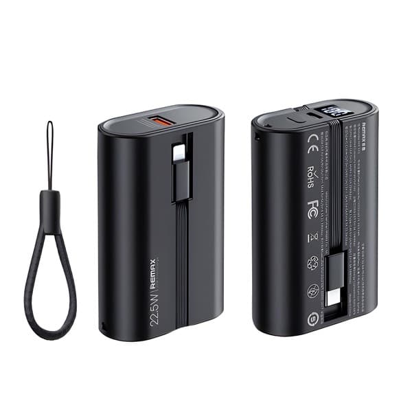 REMAX Prime Series Batterie externe 10000mAh PD20W + QC22.5W RPP-572 noir