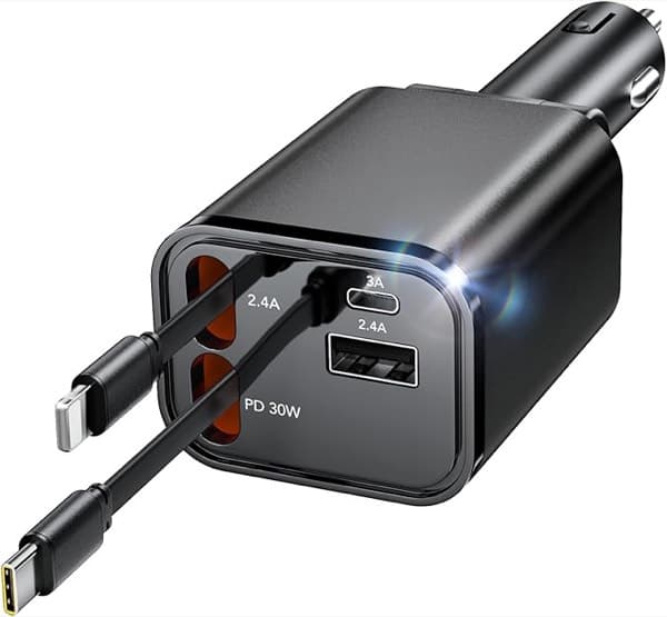 MG 4-in-1 Car Chargeur Adaptateur PD100W MG-CC219