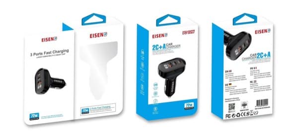 MG Car Chargeur 22.5W USB + Dual PD 72W EZ-C72W