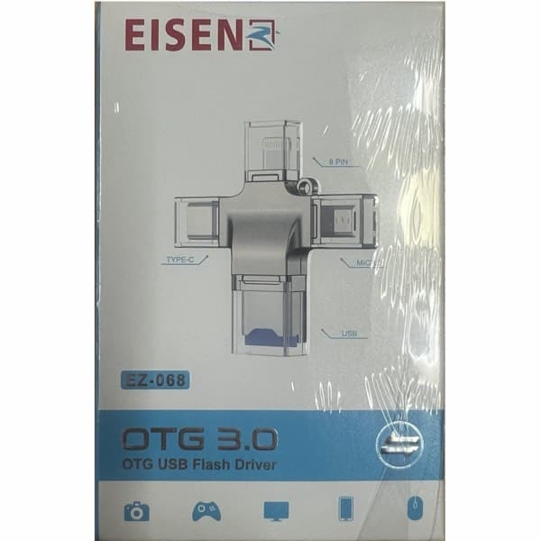 Eisenz 4-in-1 OTG Card Reader EZ-068