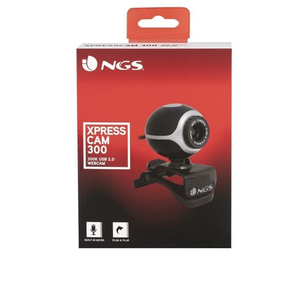 NGS Xpresscam 300 Webcam avec Microphone CMOS 30