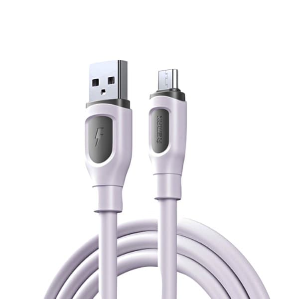 REMAX Ruinay Series 2.4A charge rapide USB-A to Micro USB Câble 1m RC-C113 blanc
