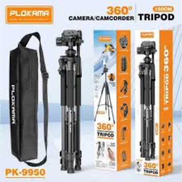 Plokama PK-9950 Pro Professional Tripod 1500mm avec AI