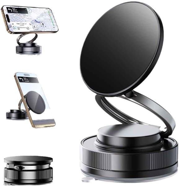 MG MagSafe Rotating Vacuum Suction Phone Support MG-37