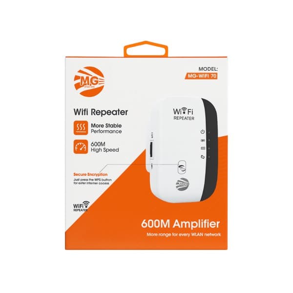 MG High Speed WiFi Repeater 600Mbps MGWIFI70