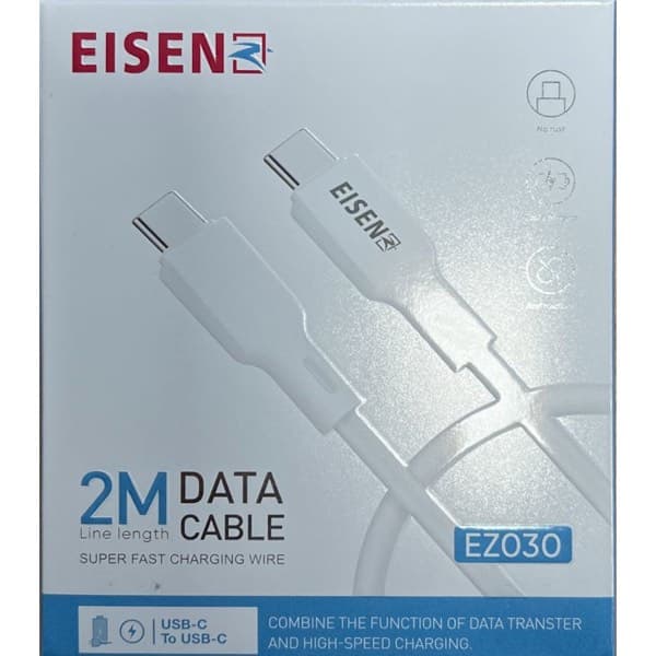 Eisenz 2m USB-C to USB-C Câble (EZ030)