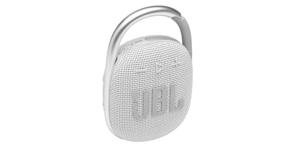 JBL Clip 4 Portable Bluetooth Enceinte blanc