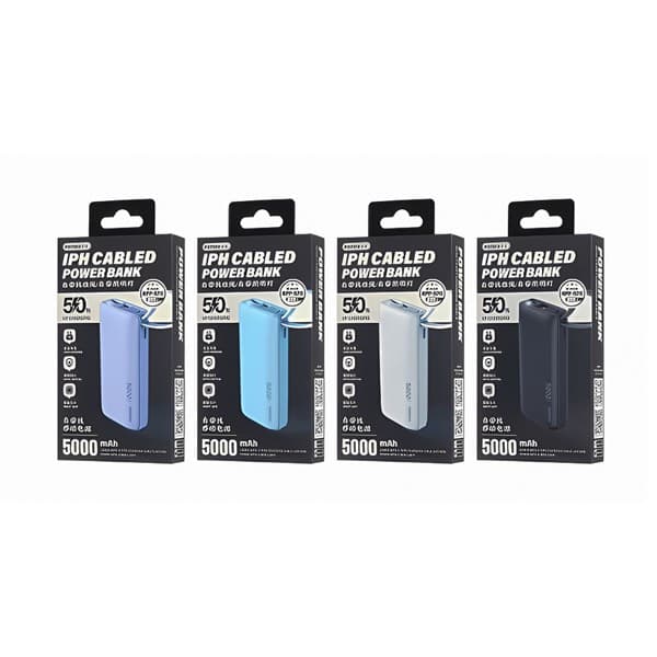 REMAX Batterie externe 5000mAh RPP-676 bleu