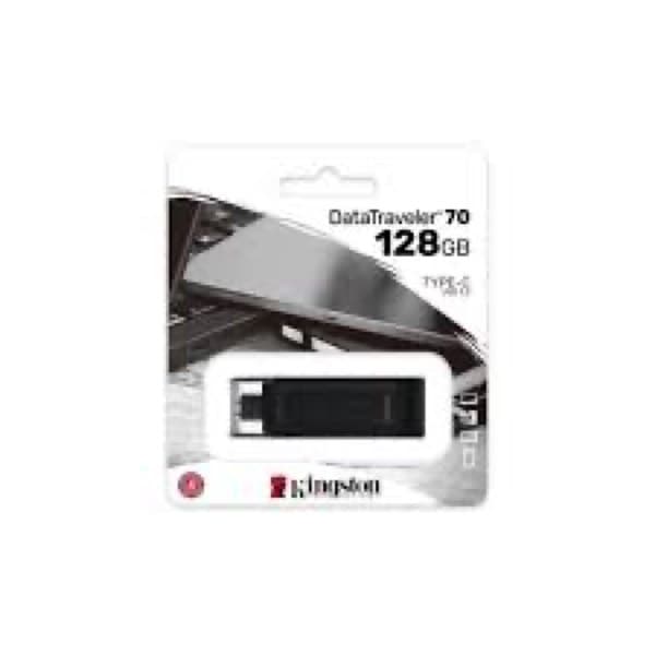 Kingston DataTraveler 70 USB-C 3.2 Clé USB 128GB (DT70/128GB)
