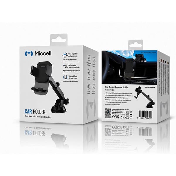Miccell Single Suction Cup Phone Support VQ-CH29