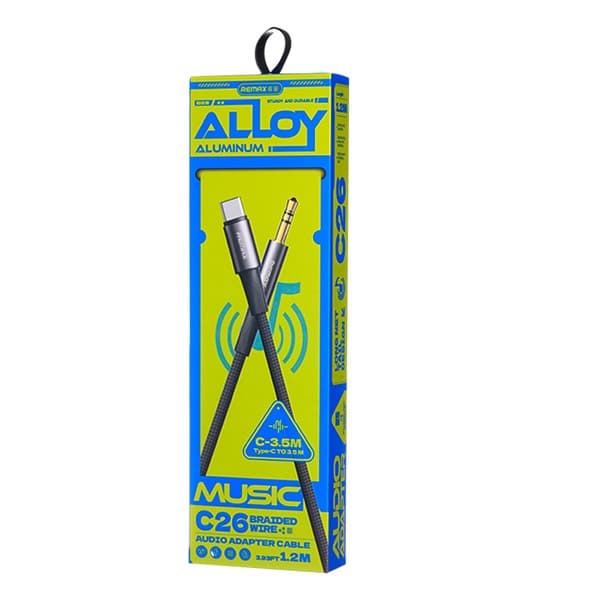 REMAX Velocity 3.5mm to 3.5mm Audio Adaptateur Câble 1.2M CB08 (3.5M)