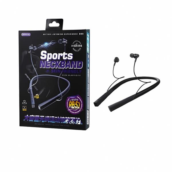 REMAX High-Capacity sans fil Neckband Sports Écouteurs RB-S1