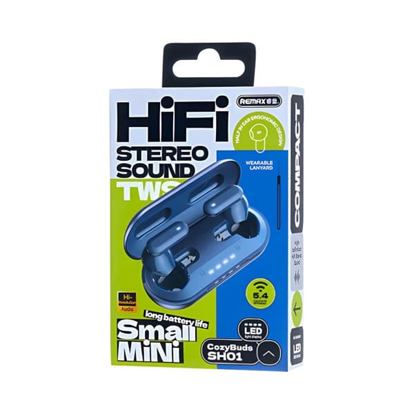 REMAX CozyBuds SH01 TWS sans fil Écouteurs bleu